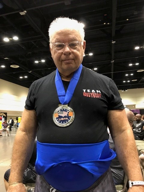 USPA powerlifting medalist